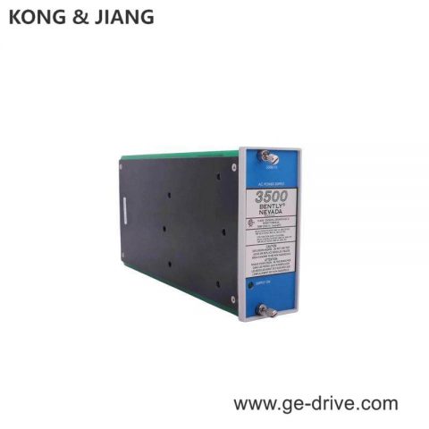 Bently Nevada 3500/15 AC 106M1079-01 Power Supply Module: Reliable & High-Performance AC Power Supply