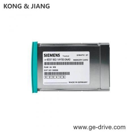 Siemens 6ES7952-0AF00-0AA0: RAM Memory Card for Industrial Control, Precision & Reliability